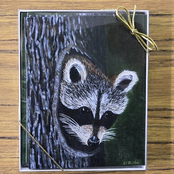 Four Boxes of Blank Notecards (60 total) with Prints of Acrylic Paintings - Picture 6 of 9